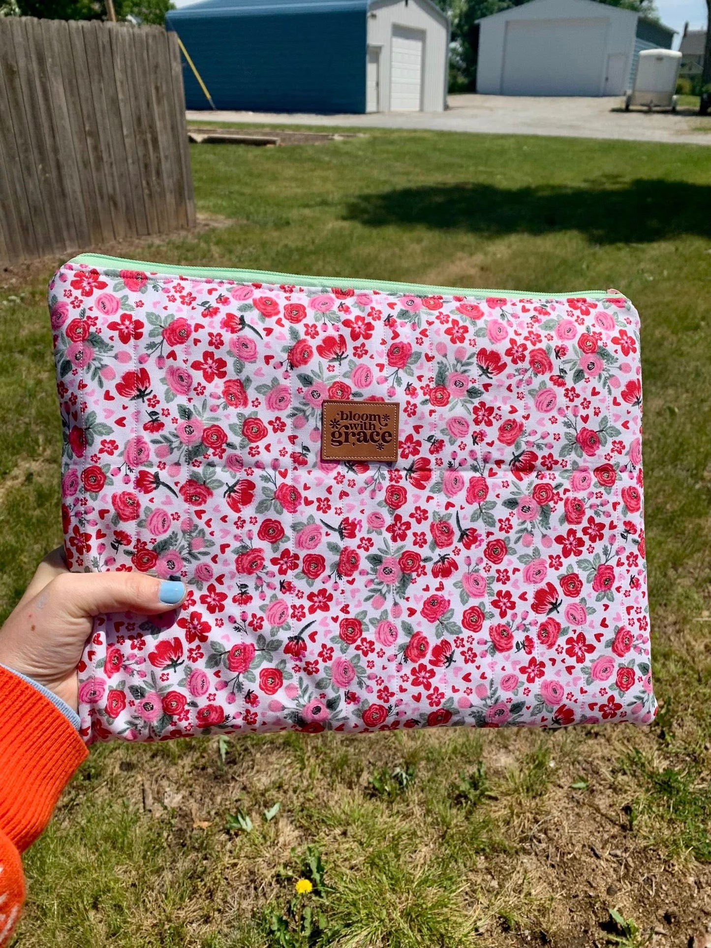 Bloom With Grace 13" Laptop Sleeve