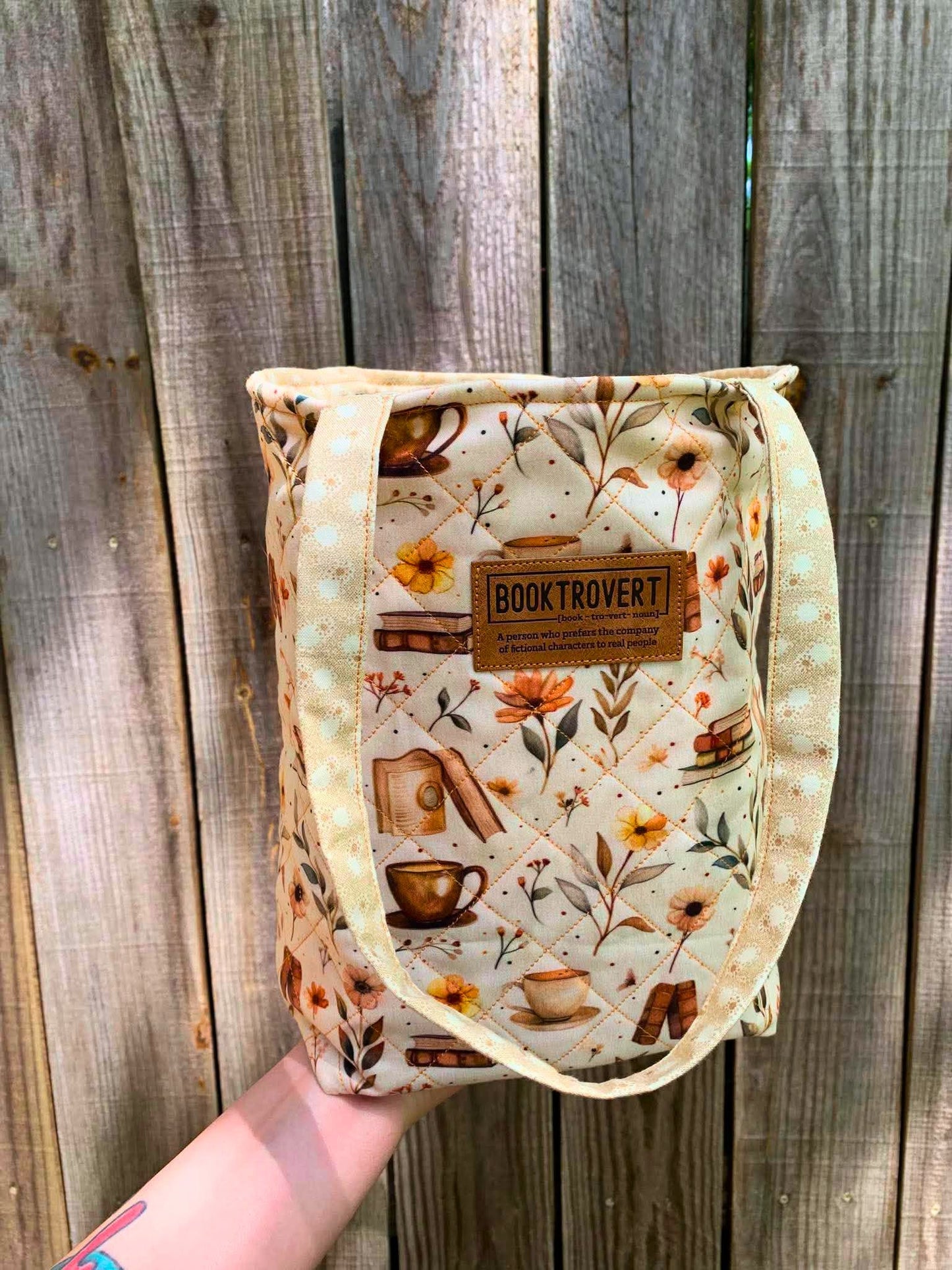 Honeybrew Mini Book Tote